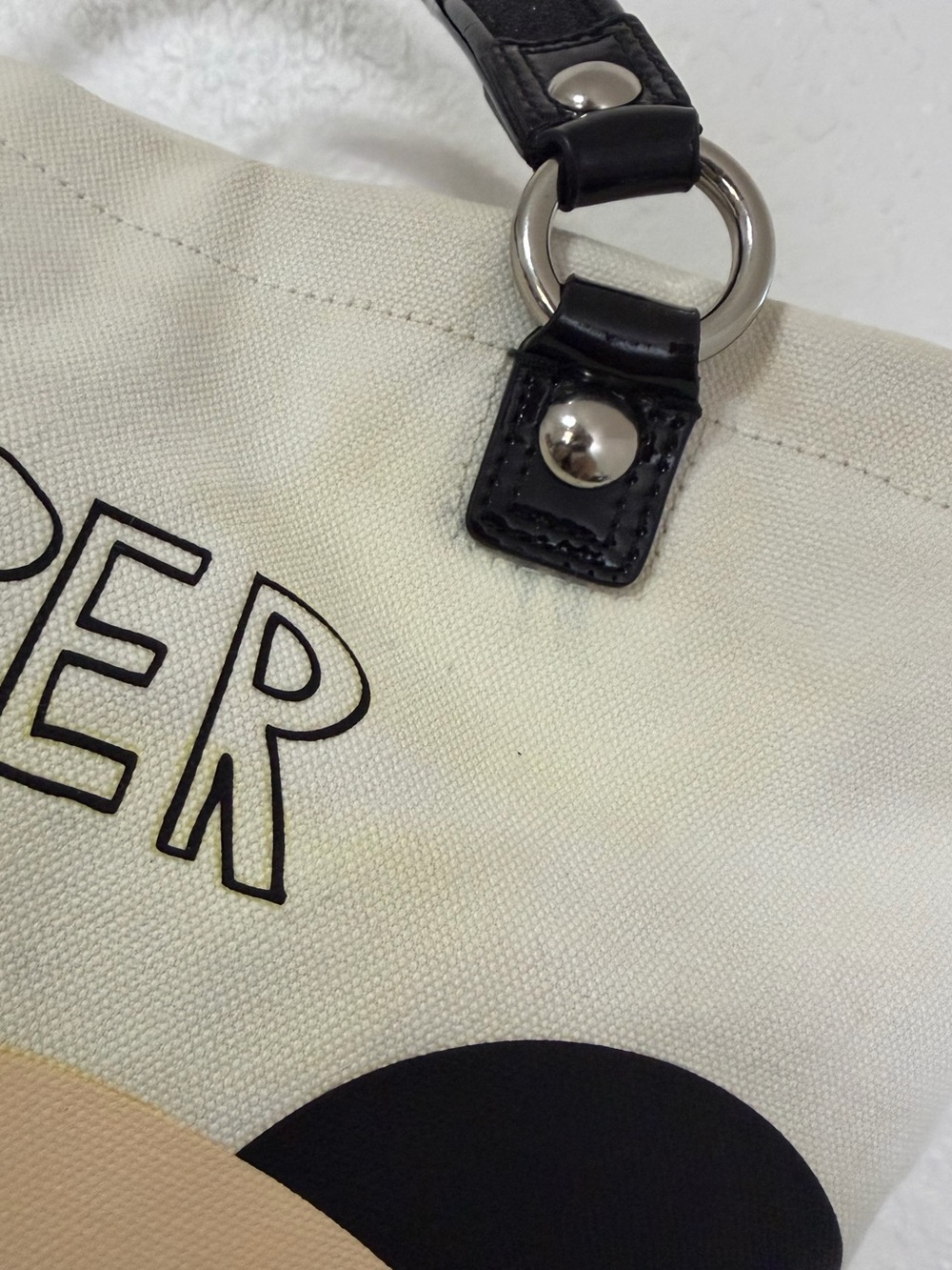Coach Pepper Graphic Canvas Tote - Picture 10 of 14